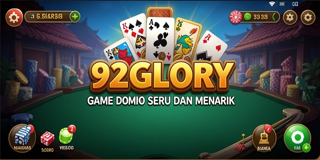 Screenshot gameplay domino yang menampilkan aksi seru.