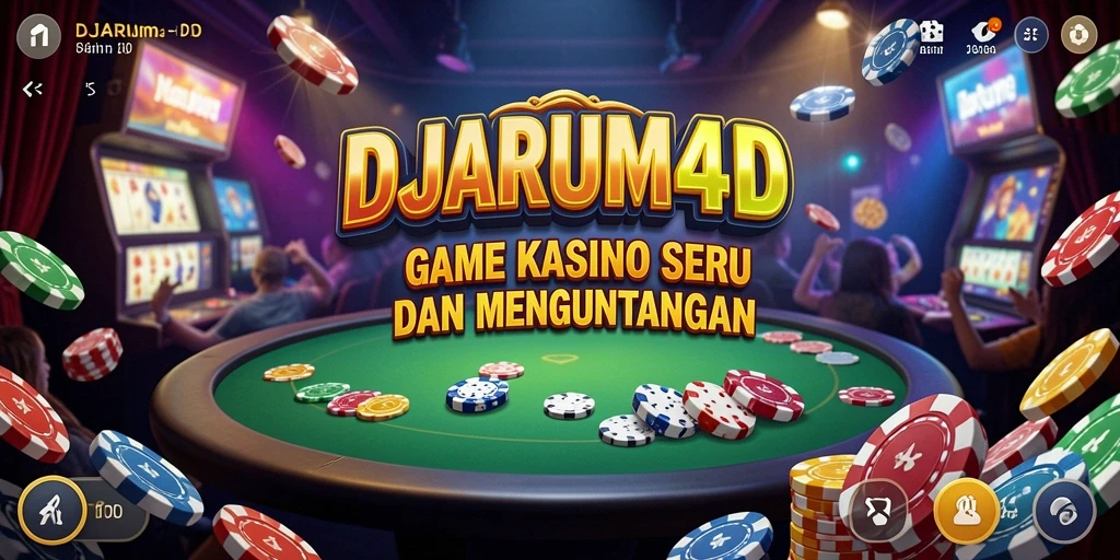 Tampilan menarik dari gameplay Kasino DJARUM4D yang mengasyikkan.