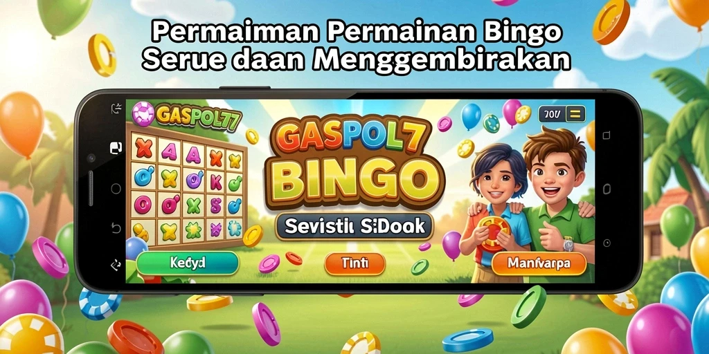 Screenshot gameplay GASPOL77 yang menampilkan keseruan Bingo.