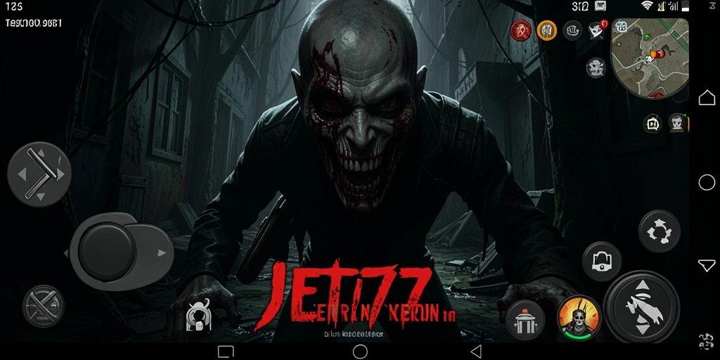 Gameplay menyeramkan JET77 di tengah kegelapan.