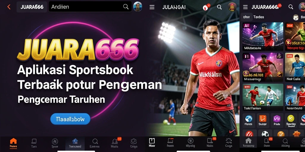 Tampilan antarmuka JUARA666 yang menarik dalam permainan Sportsbook.
