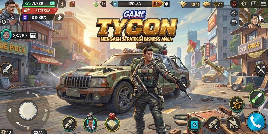 Screenshot menunjukkan gameplay seru dalam membangun bisnis di KA789.