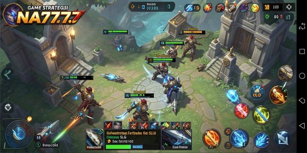 Tampilan gameplay SLG yang memukau dan interaktif.