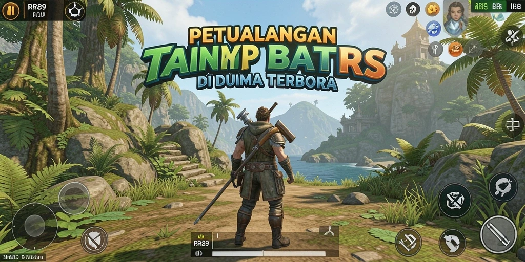 Tampilan gameplay menakjubkan di dunia terbuka RR89.